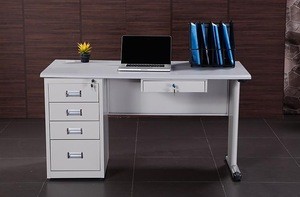 KENING  Modern Office Furniture MDF Metal Body Office Desk/Custom Office Table