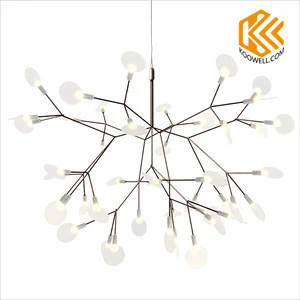 KH003 Nordic Modern Leaf LED Chandelier Pendant Light for Dining room,Living room Cafe and Bar