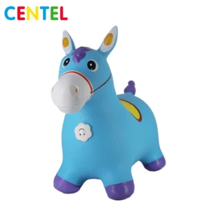 Kids hopping toys Inflatable jumping animal toy