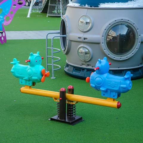 Buy Kindergarten Playground Seesaw Outdoor Toys Kids Animals Seesaw