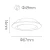 Kitchen Lights Round Surface Dimmable Recessed 3w LED Under Cabinet Lighting