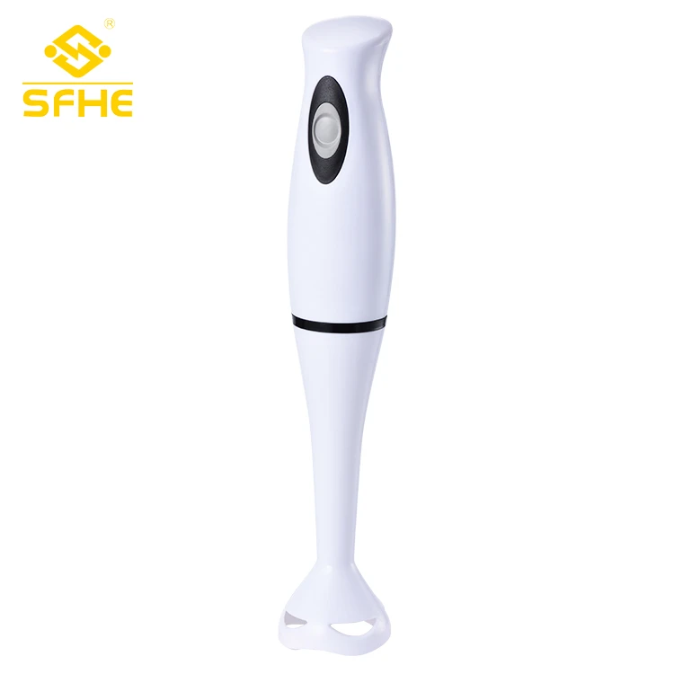 Kitchen living mini electric hand blender with plastic blades