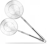 Kitchen tool slotted spoon Wired Colander cooking frying oil filter Stainless Steel Kitchen Fine Mesh Skimmer Spider Strainer