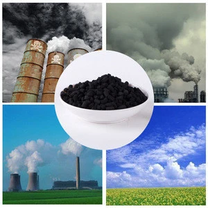 KOH Impregnated Coal Based Activated Carbon For Gas Purification Equipment