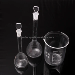 Laboratory Tools Transparent Glass Quartz Beaker for Measuring