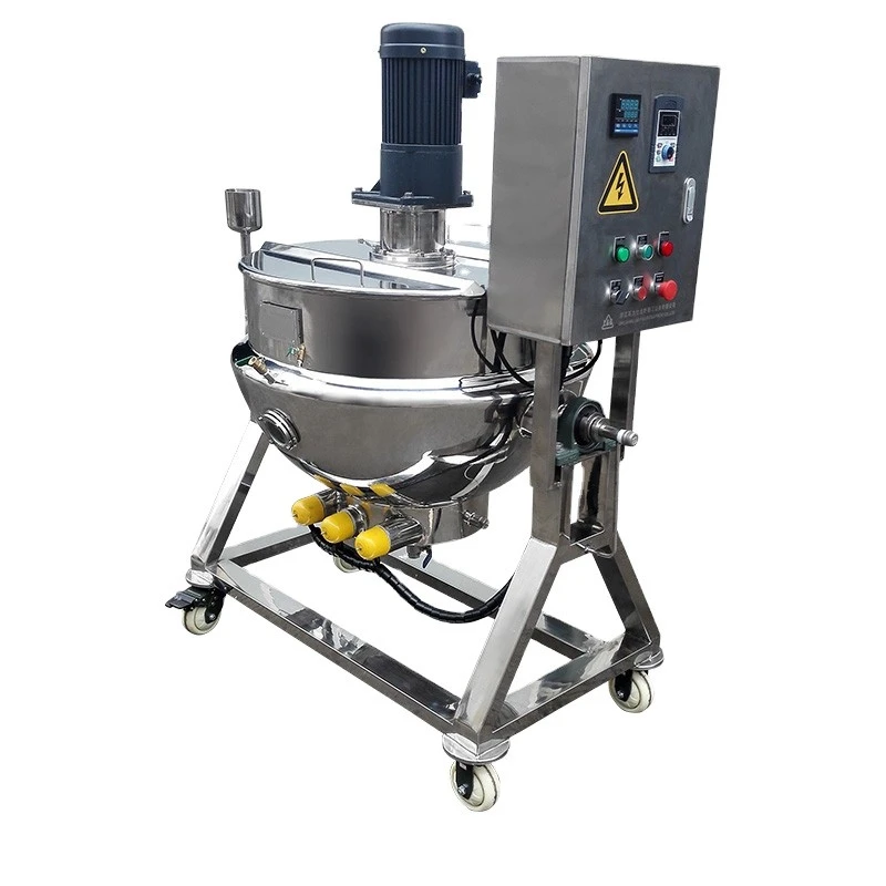 L&amp;B Stainless Steel Food Grade Electric Steam Jacketed Kettle/other food processing machinery