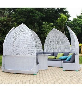 Large rattan lounge hanging egg chair wicker swing chair