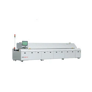 Large Size 8 Zones Hot Air SMT Reflow Oven