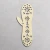 Import laser cut wooden ornament knitting tool wood  Mitten blockers wood crafts from China