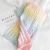 Import Latest Stylish Tie Dye Winter Knitted Scarf Girl Women Warm Personalized Colorful Knitted Neck Gaiter from China