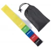 Latex Fitness Stretch Resistance loop Exercise Bands set for leg Strength Training