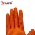 Import Latex Rubber Coated Orange Nylon Working Gloves 13gauge Nylon glove from China