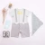 Import LBZ19458 White Cotton Shirt + Gray Vest + Yellow Pants Formal Suit Children Clothes Boys Suit For Wedding from China