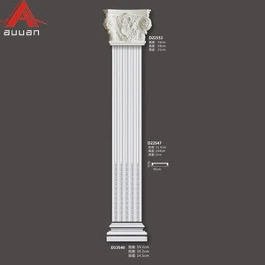 LC13025W Building Material Strong PU Roman Column Hollow Pillars for Sale