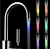 Import LED Light Water Faucet Tap Heads RGB Glow LED Shower Stream Bathroom Shower faucet  Color Changing from China