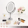 LED Oval Cosmetic Mirror 7x magnifying Bluetooth Speaker HD Makeup Mirror