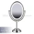 Import LED Oval Cosmetic Mirror 7x magnifying Bluetooth Speaker HD Makeup Mirror from China
