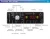 Import LED screen car radio fm function for car audio sx4 mp3 stereo player in Car from China