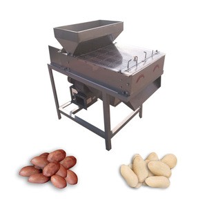 LEHAO professional dry type peanut peeling machine for roasted peanut kernel products