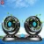 Import LEYI  Factory Price 4inch DC 12v mini car fan 360 Degree Rotatable air cooling fan electric cars accessoire RV SUV Vehicles from China