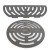 Import LFGB Certificates Stainless Steel Round BBQ Grill Accessories Standard Cooking Grid with high quality from China