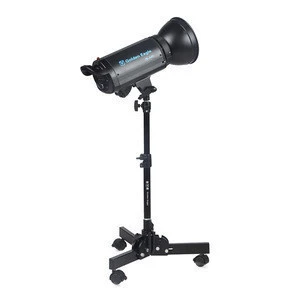 Lightweight Photographic Light Stand photographic equipment photo studio flash light stand Wheeled light stand