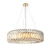 Import living room modern hanging luxury k9 crystal chandeliers and lamps pendant light from China