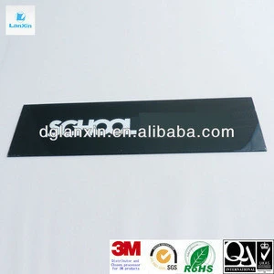 Logo silk Printing PMMA/Acrylic window panel for refrigerator/telephone/calculator