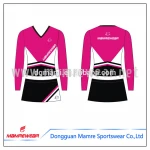 Long sleeve cheap wholesale cheer dance wear,fashion design cheerleading uniforms