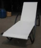 long term-used Rafa Lin cloth fabric patio benches YC085 YT34