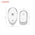 Import LOOSAFE White Wireless Door Bell Plug-in Waterproof 2 Outdoor Transmitter 1 Indoor Receiver DC Doorbell 100m Range Wifi Doorbell from China