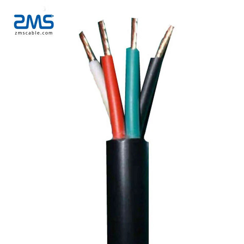low voltage electric solid strand flexible copper conductor pvc insulation wire cable