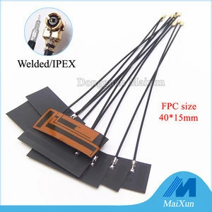 LTE 4G 3G 2G GSM CDMA full band flexible internal patch FPC antenna with RF1.13 cable IPEX U.fl connector
