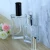 Import Luxury 1 oz 50ml 100ml square glass perfume bottle mist spray glass bottles luxury toner bottle with dispenser  (GSA27) from China