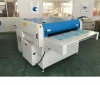 Luxury garment continuous pneumatic fusing press machine