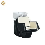 luxury salon furniture hair salon wash chair hair saloons shampoo backwash unit for spa