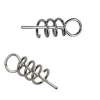 Luya accessories lock needle soft bait with spring pin, crank hook lead head soft bait Luya pin fishing gear