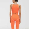 LW  Workout Clothing Custom Elastic Waistband Women Pant Seamless Leggings Solid Yoga Clothes