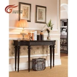 Mahogany wood carved console table WA440