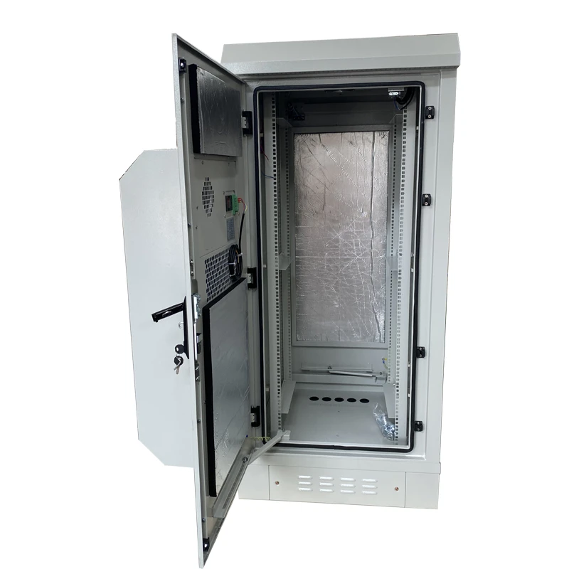 Manufacturer 19 inch rack 27U 30U Waterproof Telecom Equipment outdoor battery cabinet IP65 IP55