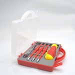 Manufacturer 6 in 1 insulated multi bit screwdriver electrician tools set