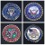 Import Manufacturer Custom Logo 3D Maker Gold Military Metal Crafts Award Silver Army Police Navy Enamel Souvenir Medal Challenge Coins from China