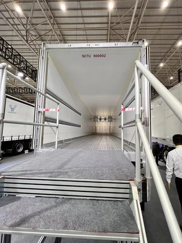 Manufacturer New and Used 3 Axle CIMC Reefer Trailers Thermo King Refrigerator Trailer Refrigerated Trailer For salle