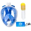Manufacturer Sale Underwater Spearfishing Mask Children Adult Diving Equipment Full Face Diving Mask Anti-fog Snorkeling Mask