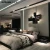 Import MARSDEN G9 design bedroom simple style black mounted modern wall lamp from China