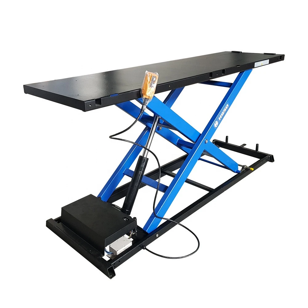 mechanical electric motorcycle lift scissor Air Operated Pneumatic Motorcycle Lift Table