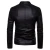 Import Men s stand collar leather jacket solid color slim fit PU imitation leather wholesale from China