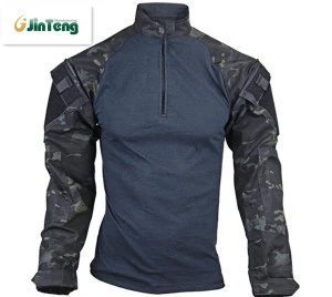 Men&#39;s  Tactical Response Army military uniform combat camouflage Long Sleeve  Combat frog suit