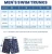 Import Mens Swim Trunks Quick Dry Swim Shorts with Mesh Lining Funny Custom Beach Shorts from China
