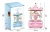 merry-go-round classic Gift for girl non batteries operated music box hand crank wind up Music box whirligig with light